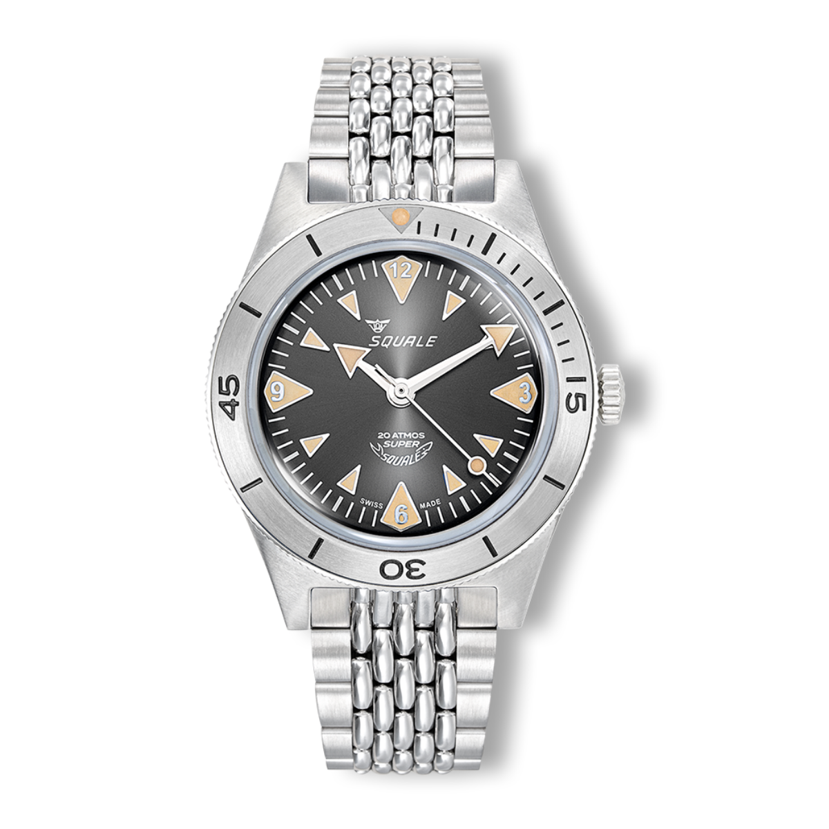Squale Super-Squale Big Arrows Black SUPERSSABK.AC Otomatik Erkek Kol Saati