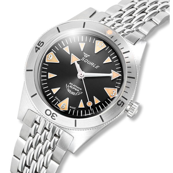 Squale Super-Squale Big Arrows Black SUPERSSABK.AC Otomatik Erkek Kol Saati
