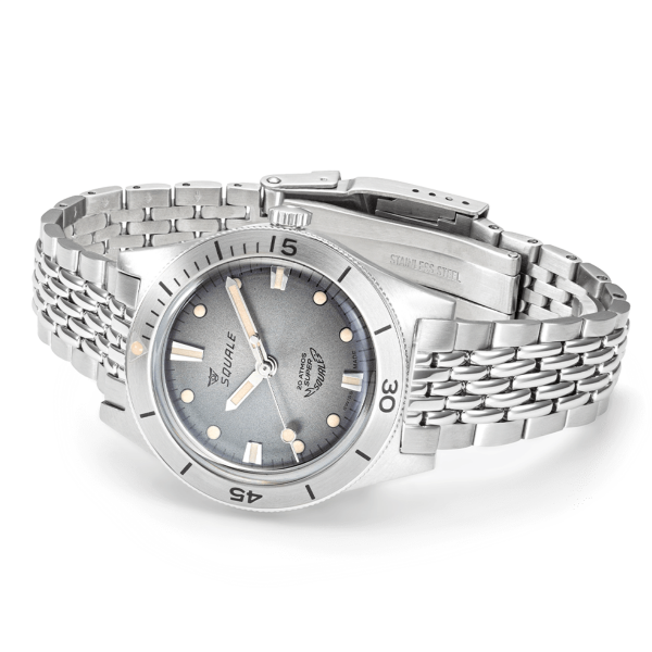 Squale Super-Squale Sunray Grey SUPERSSG.AC Otomatik Erkek Kol Saati