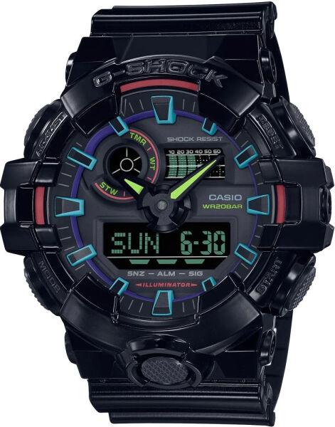 CASIO G-SHOCK GA-700RGB-1ADR KOL SAATİ