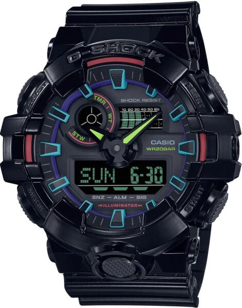 CASIO G-SHOCK GA-700RGB-1ADR KOL SAATİ