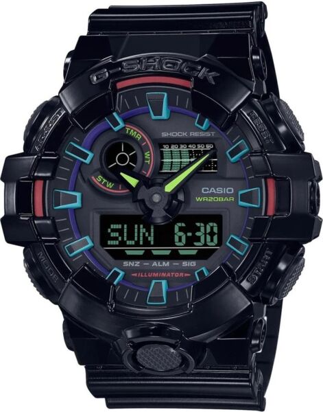 CASIO G-SHOCK GA-700RGB-1ADR KOL SAATİ