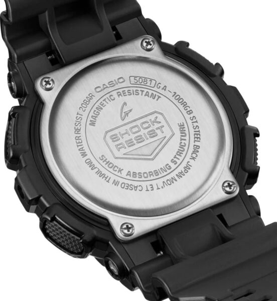 CASIO G-SHOCK GA-100RGB-1ADR KOL SAATİ
