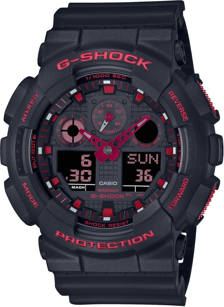 CASIO G-SHOCK GA-100BNR-1ADR KOL SAATİ