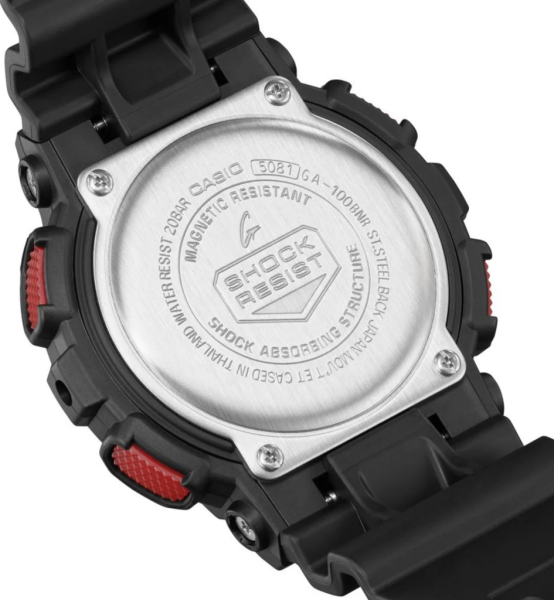CASIO G-SHOCK GA-100BNR-1ADR KOL SAATİ