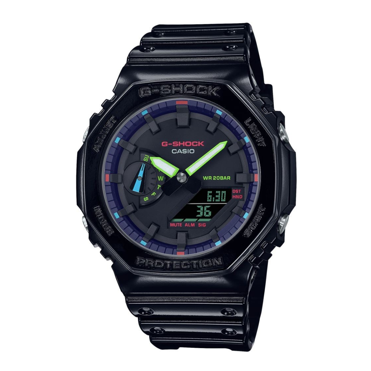 Casio GA-2100RGB-1ADR-D Kol Saati