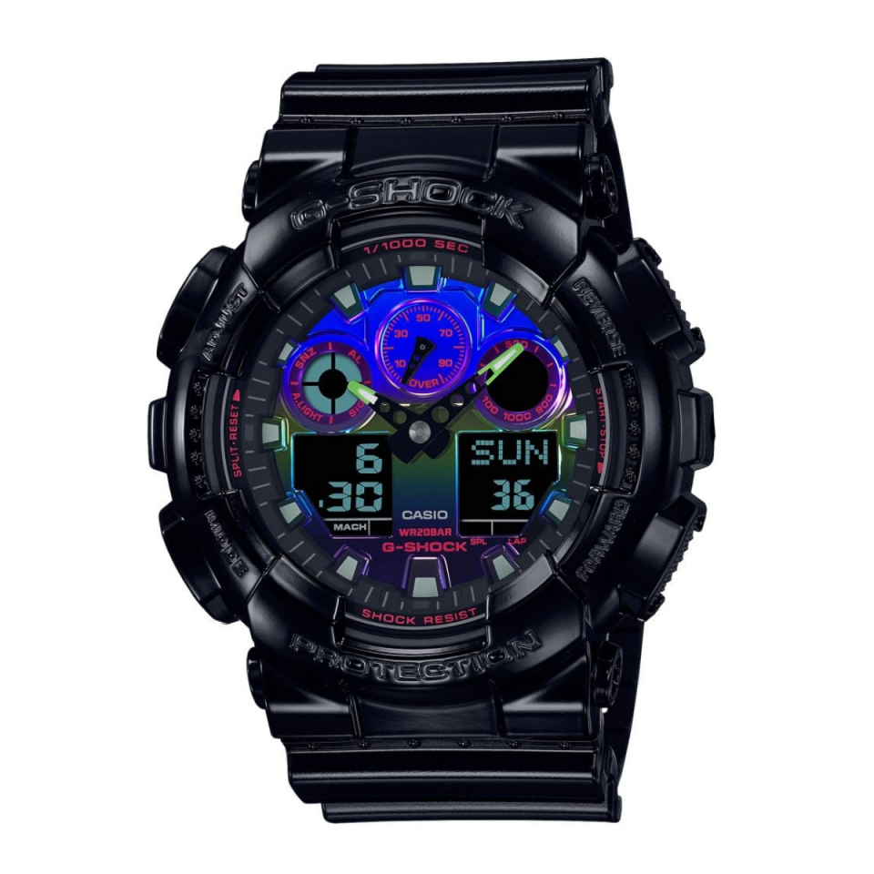 Casio GA-100RGB-1ADR-D Kol Saati