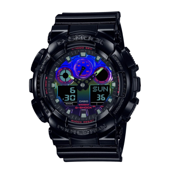 Casio GA-100RGB-1ADR-D Kol Saati