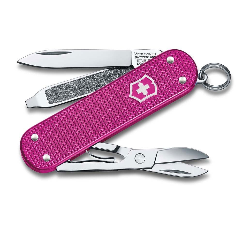 Victorinox Çakı VT 0.6221.251G İsviçre Çakısı Flamıngo Party,Fuşya,Kutuda