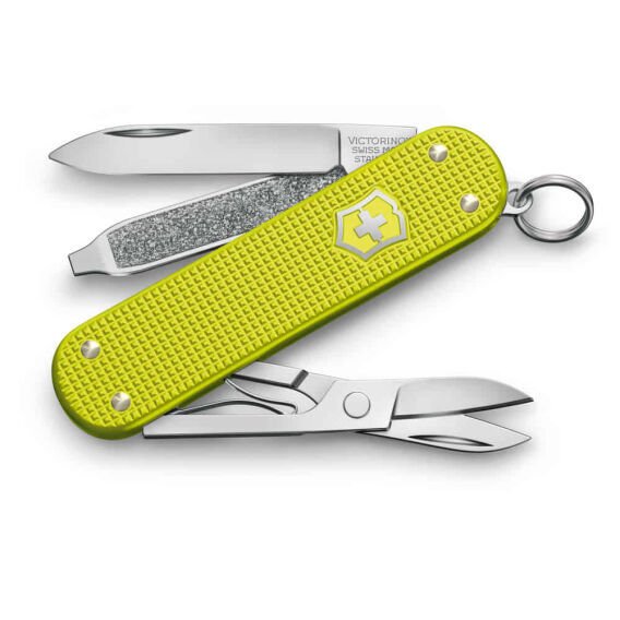 Victorinox Çakı VT 0.6221.L23 Classic SD Alox Limited Edition 2023 Electric Yellow İsviçre Çakısı Sd Alox Çakı Le 2023,Ayşl
